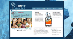Desktop Screenshot of christlutheranwestsalem.com